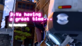 D.Va had a great time at Hanamura! (short version) [fanCigure]