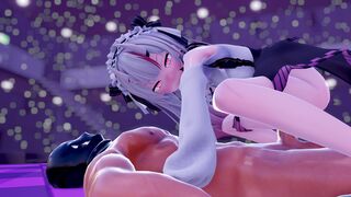 SEXDance Ayame who treats the rod as a toy [ブラン]