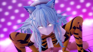 SEXdance in this year's (2022) zodiac costumes! Lamy ver. (Bigger Breasts) [ブラン]