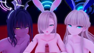 BunnyGirl Orgy naked ver