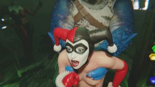 ZMSFM Harley and King Shark (Classic, Preg)