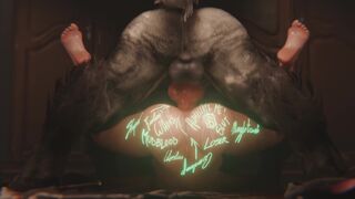 Hermione & Werewolf [Bodywritings + Cum Covered] [Zmsfm]