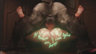 Hermione & Werewolf [Bodywritings] [ZMSFM]