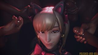 D.Va Group Facial [Blacked][Polished-Jade-Bell][4K]