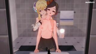030 Chiori & lumine Futa【Genshin impact】