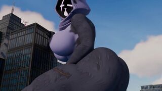 Raven Team Leader Building Pleasure [CTGiantess]