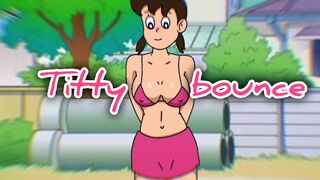 Shizuka titty bounce