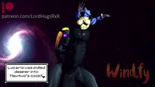 Mewtwo Cock vore Lucario Animation Sound HD (Public Released)