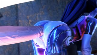 Widowmaker doggy x Horse [TheBartender]