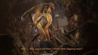 Alyx standing fuck by Vortigaunt [FroggySfm]