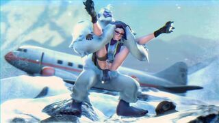 Miss Pauling full nelson by Yeti [FroggySfm]