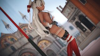 Amatasukaze Kantai Dance (000MMD)