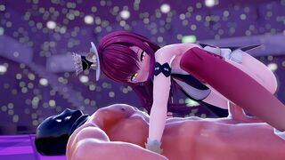 SEXDance Marine who treats the rod as a toy [ブラン]