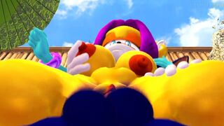 Melody Riding Uncle Sonic