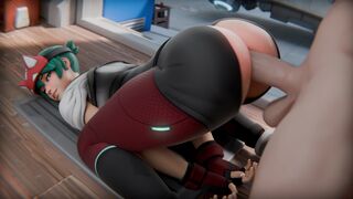 Kiriko Receiving A Package [White][Aphy3D]