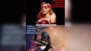 Jessica Rabbit Vs Isabela | Mog / Writing wise Battle | Edit|