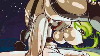 Moe Kamiji Teaches an apprentice a lesson