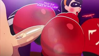 Violet Super Buttocks by AsstroNSFW