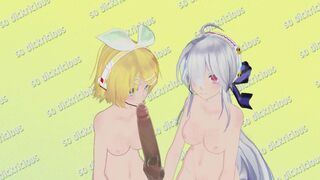 Rin & Haku - AsaKaRa Sex - Dance and Sex