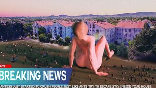 Giantess Sofia Rampage pt1