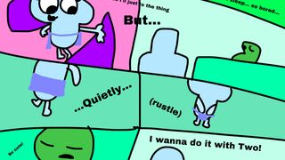 Two (TPOT) and Plus (BFB) have romantic sex