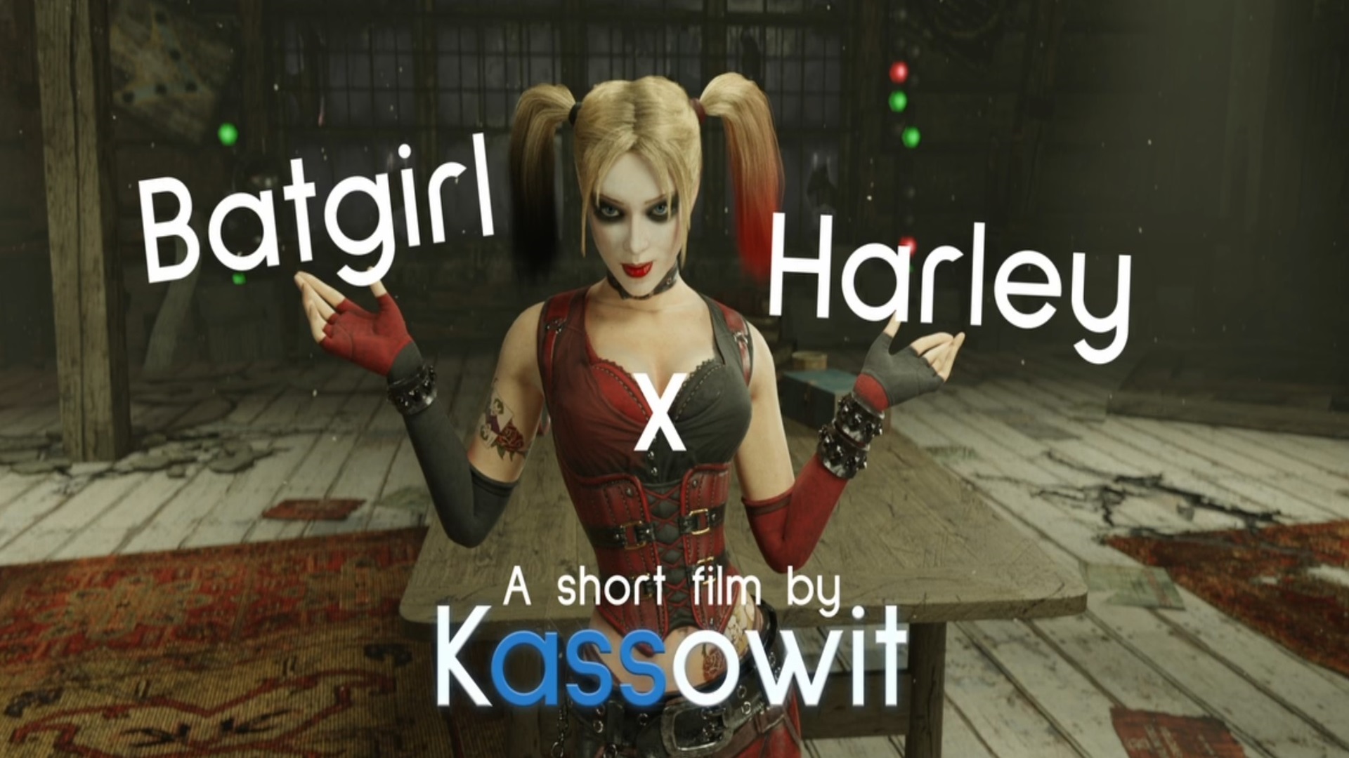 Batgirl & Harley [Female, No Music][Kassowit][4K]