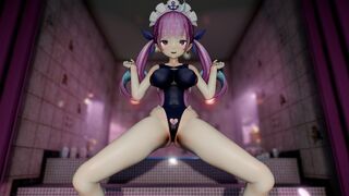 Shaking dance 2 - Minato Aqua (Swimsuit)