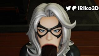 Blackcat sucking BBC