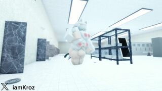 The mouse hunted the cat