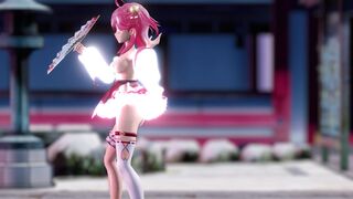 [kasunishi]Sakura miko Kyouki Ranbu Daytime ver