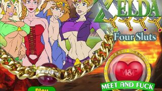 The Legend of Zelda Four Sluts en Español