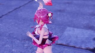 [kasunishi]Sakura miko Kyouki Ranbu Night ver