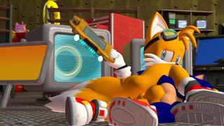 Tails Filling Sonic