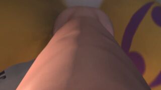 Renamon fucks your mouth (taker pov)