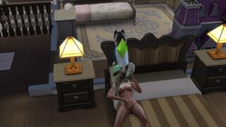 Husky's side bed sex.