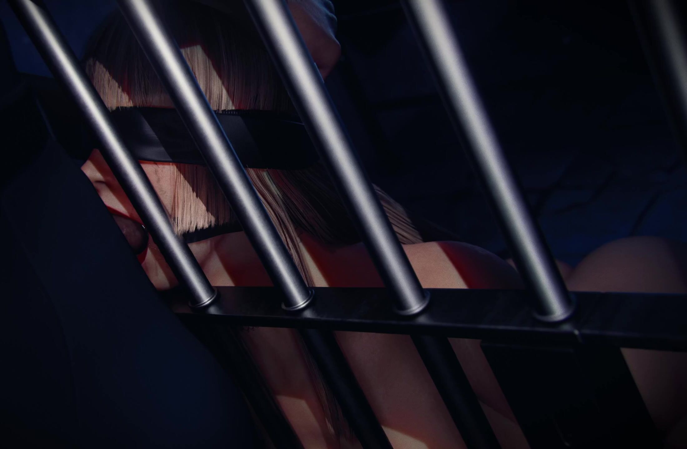 Lili - Horny Jail Gag Black Variant (Short Scene)