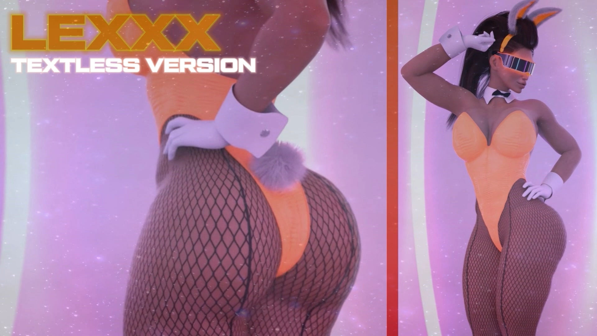 Lexxx's Tiktok Bunny Dance!(textless/no Ui Version) - Poker Face