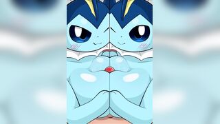 Vaporeon Double Paizuri
