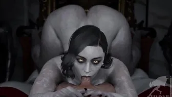 Alcina Dimitrescu Blowjob POV - Regina3D