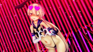 Shimakaze - Valentine Special [MMD R15] Hamselvish