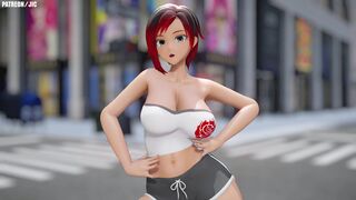 RWBY Ruby Dancing (Tomboy)
