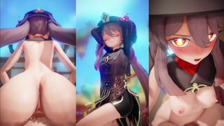 Genshin Dance Girls (000MMD)