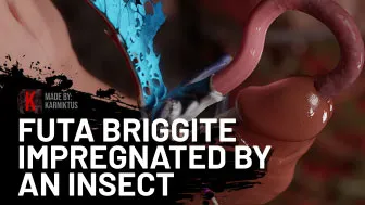 COMMISSION] Futa Briggite Impregnated by an insect