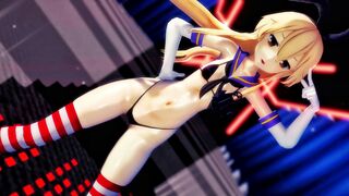 Shimakaze - Yeah Oh Ahhh Oh [MMD R15] Hamselvish.