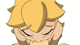 Peach suck dick Goomba