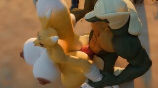 Drez'en fucks 2 taomons (part 2)