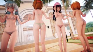 Kantai Dance Sistar Shake It (000MMD)