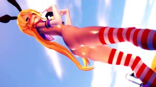 Shimakaze - Ring My Bell [MMD R18] Hamselvish