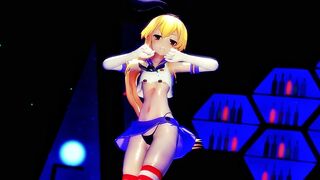 Shimakaze - Touch my body [MMD R15] Hamselvish