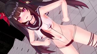 MMD  Hanabi・Sparkle [Haniwa's Miniature Garden]